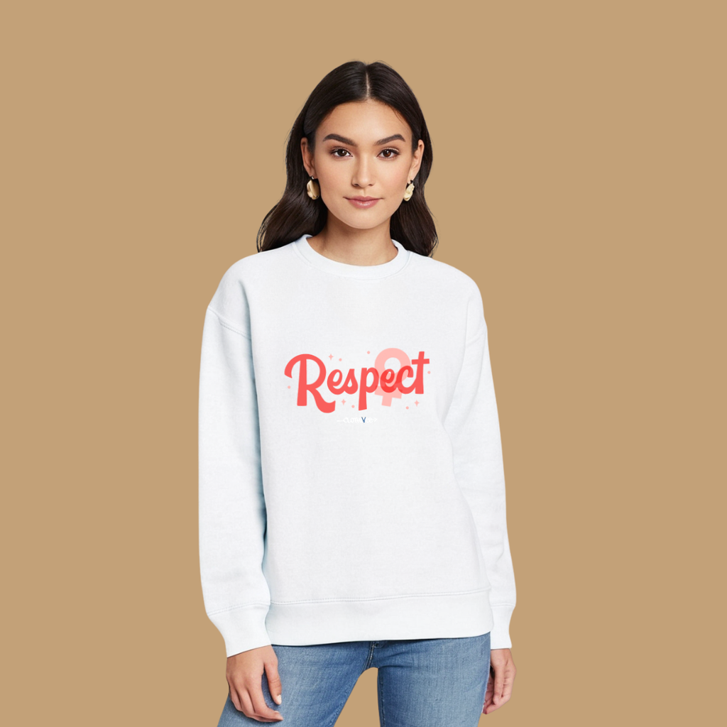 Clothivee Respect Women Sweatshirt