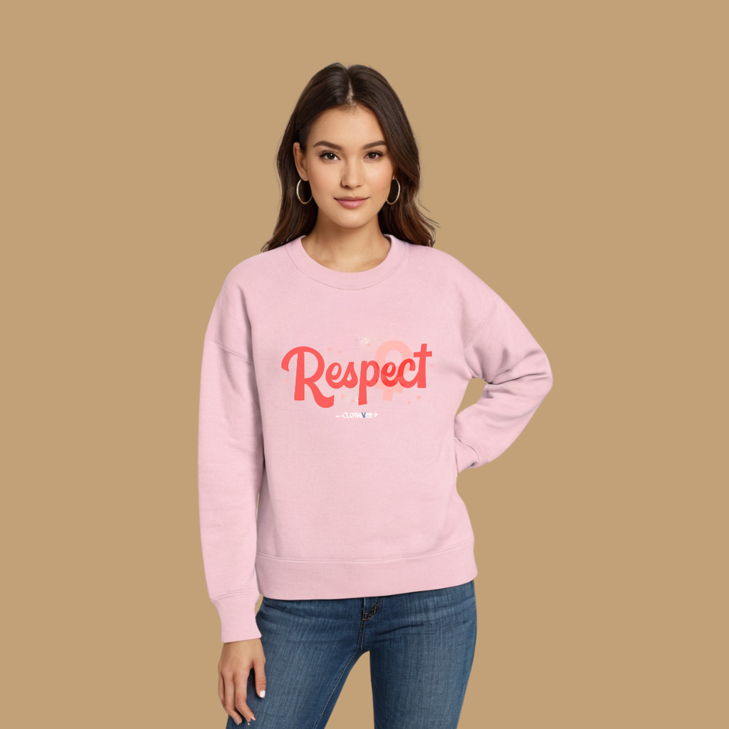 Clothivee Respect Women Sweatshirt