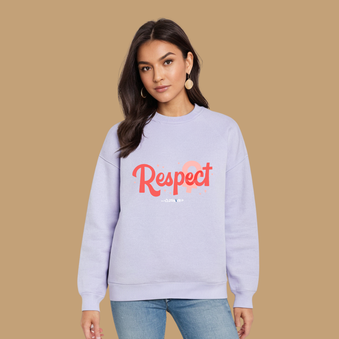 Clothivee Respect Women Sweatshirt