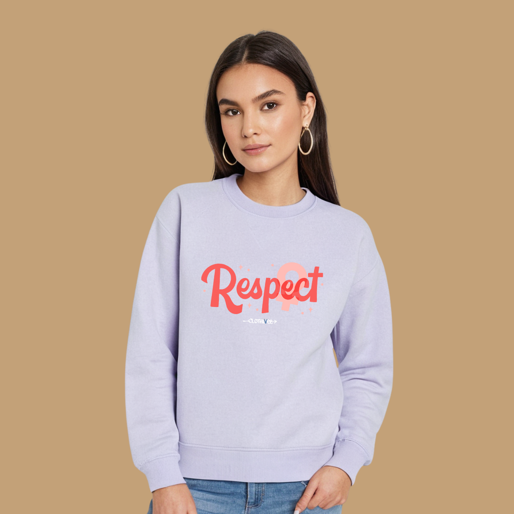 Clothivee Respect Women Sweatshirt