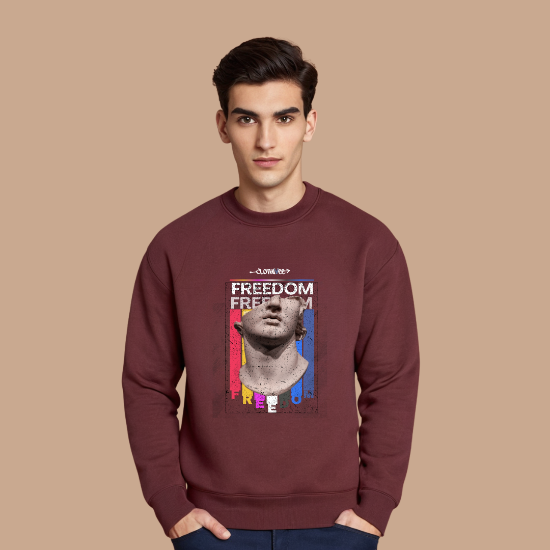 Bold Freedom Art Sweatshirt