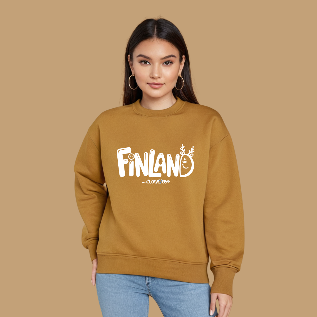 Clothivee Finland Women Sweatshirt
