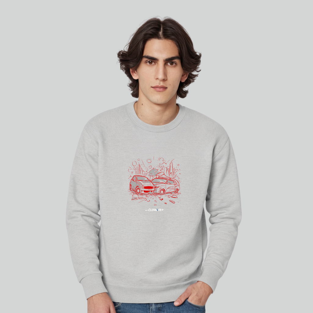 Clothivee Street Racer Crew Neck Sweatshirt