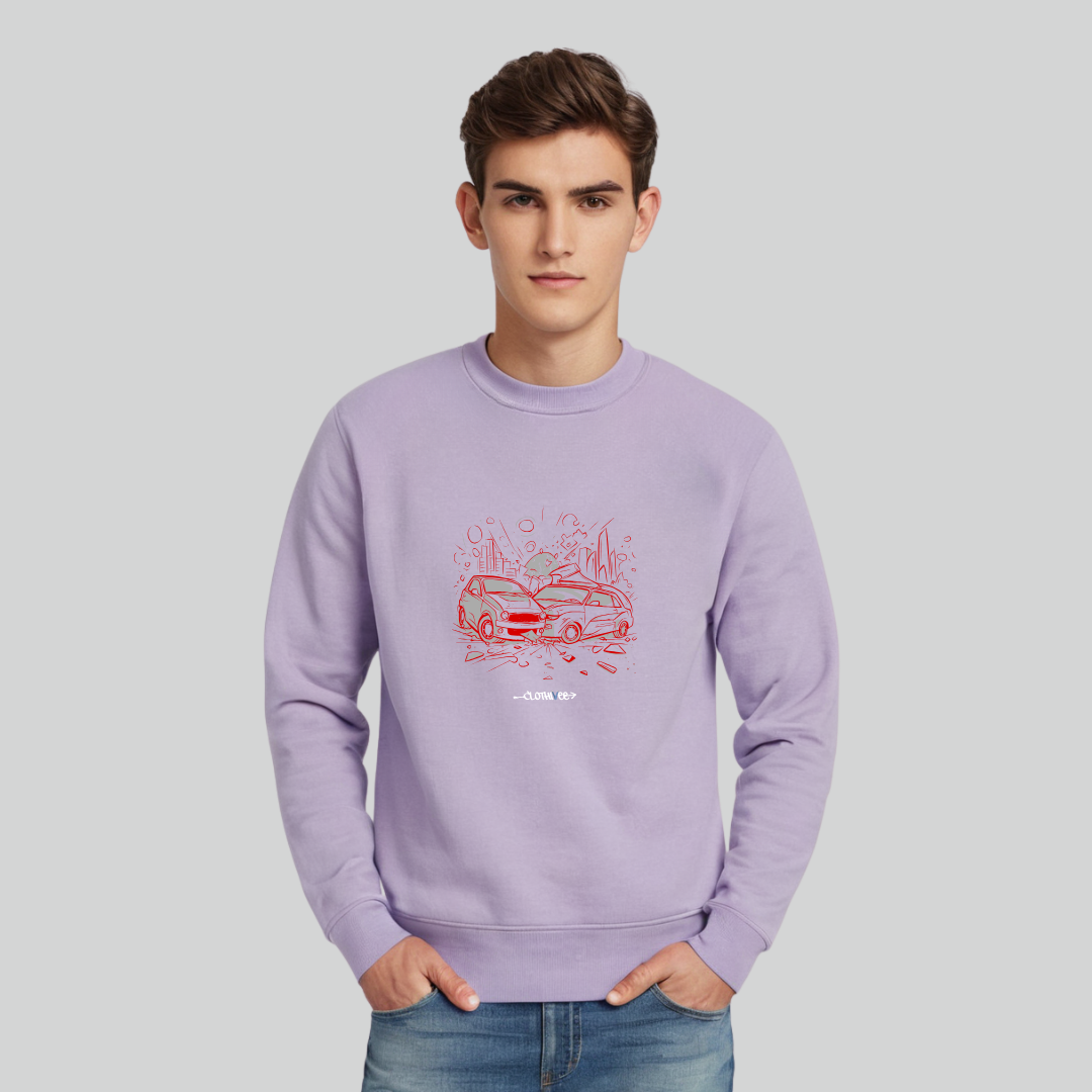 Clothivee Street Racer Crew Neck Sweatshirt