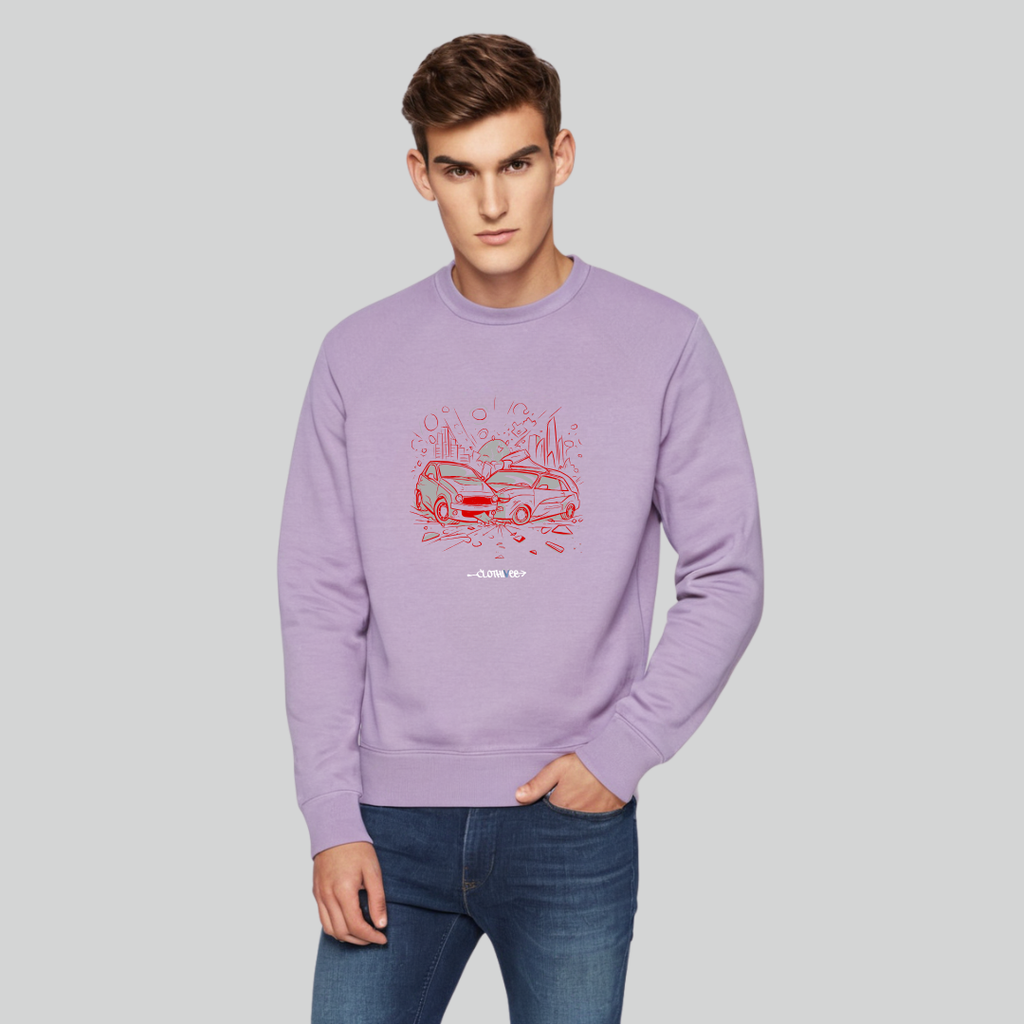 Clothivee Street Racer Crew Neck Sweatshirt