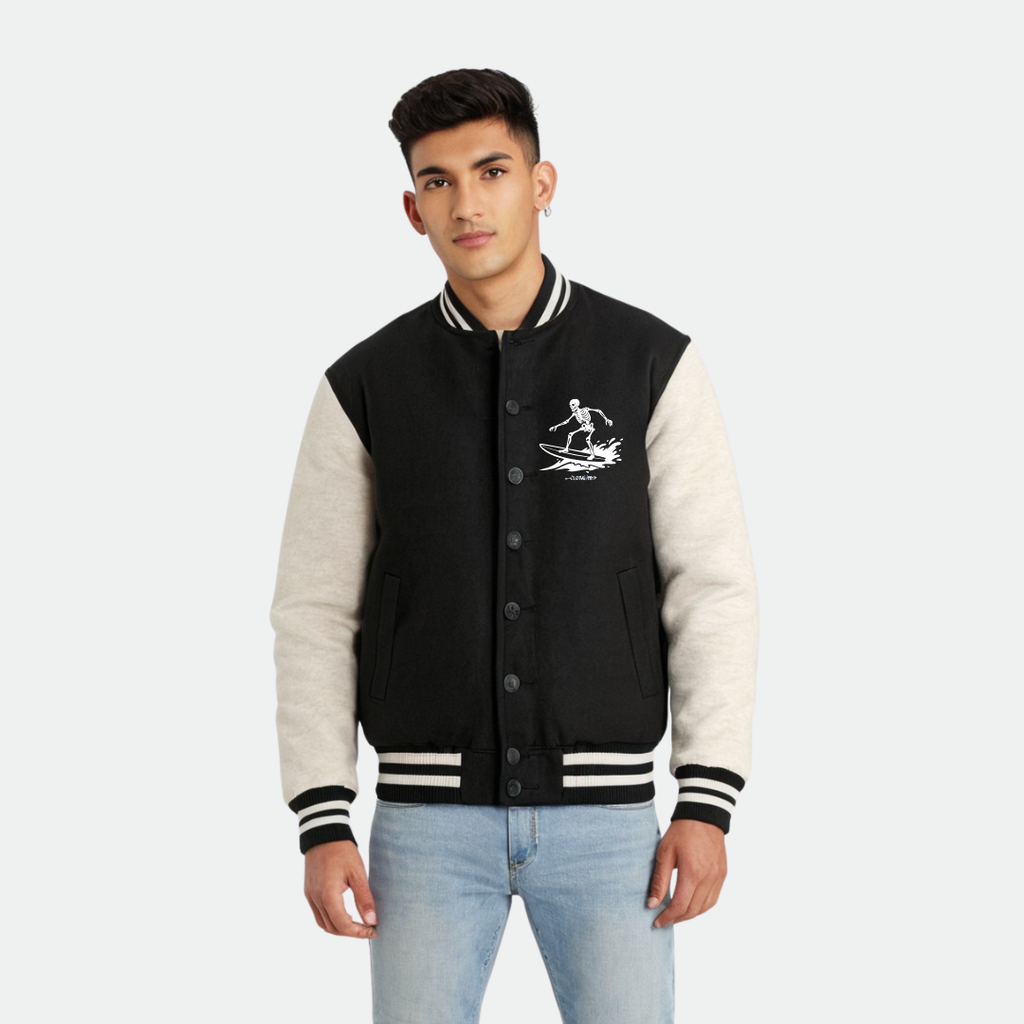 Clothivee Wave Rider Varsity Jacket