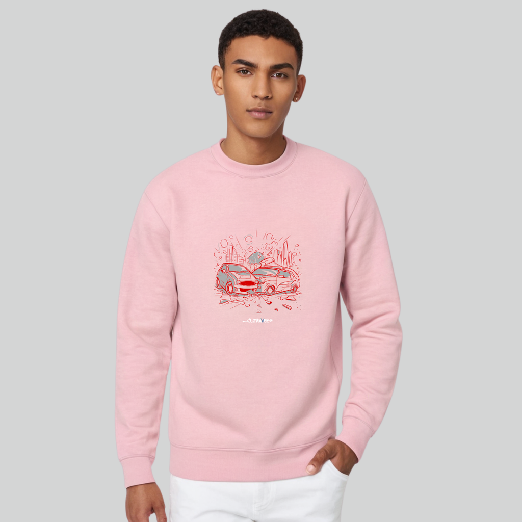 Clothivee Street Racer Crew Neck Sweatshirt
