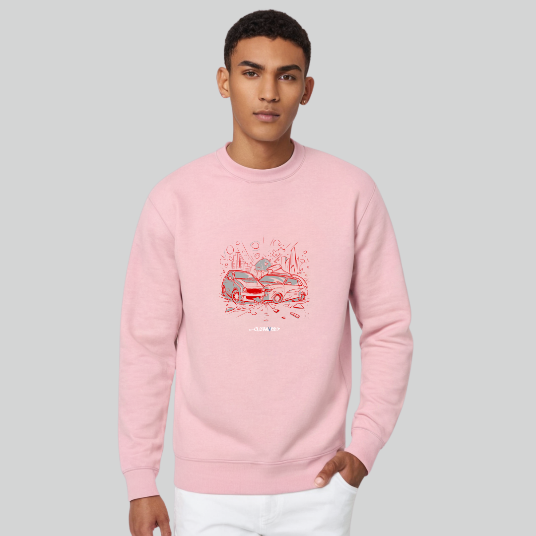 Clothivee Street Racer Crew Neck Sweatshirt