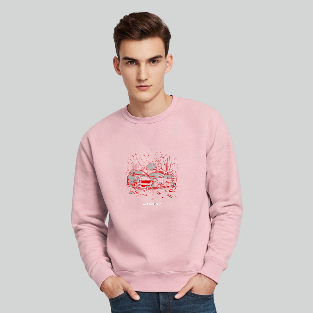 Clothivee Street Racer Crew Neck Sweatshirt