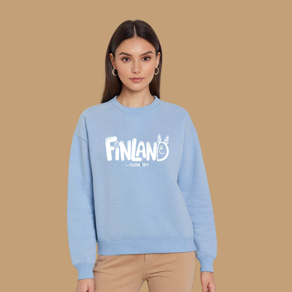 Clothivee Finland Women Sweatshirt